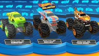 Hot Wheels Unlimited Monster Truck: Monster Trucks Let's  Race All Cars