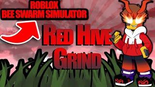 xNose PLAYING ROBLOX BEE SWARM SIMULATOR (XBOX AND PLAYSTATION CAN NOW) PLAYING AS A RED HIVE