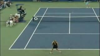 Maria Sharapova vs Justine Henin 2006 USO Highlights