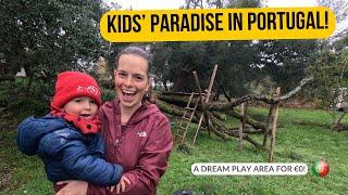 Life in Portugal: Building Our Kids’ Dream Playground for Free