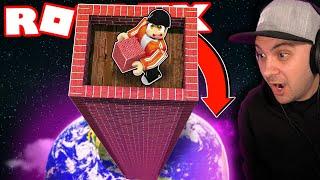 I Built Until I Reached SPACE In Roblox Tower Simulator...