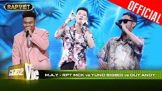 Tung chiêu autotune live, RPT MCK hạ đẹp Duy Andy, Yuno BigBoi tại M.A.Y| RAP VIỆT [Live Stage]