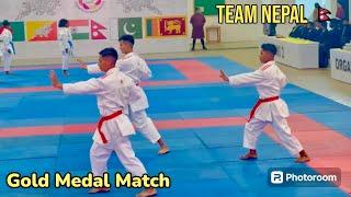 Male Team Kata Final | 8th South Asian Karate Championship Bhutan  2024