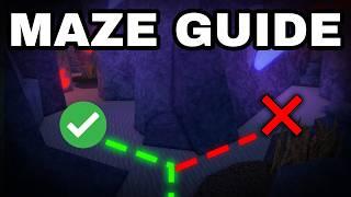 How to complete The Depths Maze (Roblox Fisch)