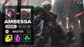 Embessa vs Irelia Top - KR Master - Patch 14.22 Season 14