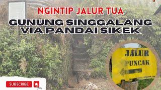 NGINTIP JALUR TUA GUNUNG SINGGALANG VIA PANDAI SIKEK | MENUJU PEMANCAR TVRI #gunungsinggalang