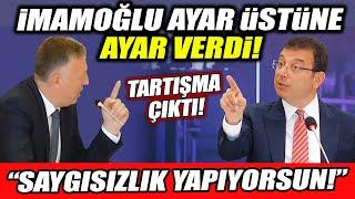 UKOME toplantısında tartışma çıktı! Ekrem İmamoğlu ayar üstüne ayar verdi! 'Saygısızlık yapıyorsun!'