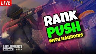 Valentine Week Day 7 and RANK PUSH BGMI with Randoms || NoorAlam Fusion