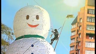 THE MOST HIGH SNOWMAN! WINNER 100K FOR THE SNOWMAN!