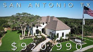 The Newest Brightland Homes Model Home in San Antonio At The Rim