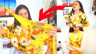 I ORDERED ALL YELLOW CLOTHES // ZAFUL