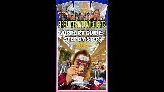 AIRPORT GUIDE 2024: STEP BY STEP/ FIRST INTERNATIONAL FLIGHT? HOW-TO-GUIDE /NAIA DEPARTURE.
