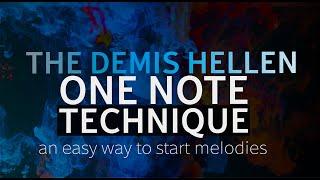 The Demis Hellen One Note Technique | Music Production Tutorials