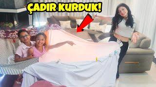 EVİN İÇİNE ÇADIR KURDUK | EYLÜL LAL