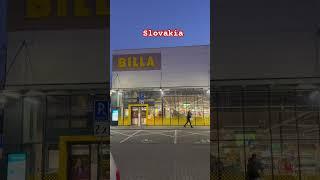 #slovakia #shopping #billa