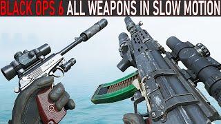 Black Ops 6 - All Weapon Reload Animations In Slow Motion