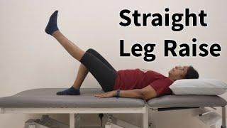 Physiotherapy at Home | Straight Leg Raise