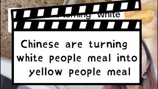 Chinese are turning white people meal into yellow people meal 黄人饭 更适合中国胃的减脂餐