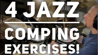 Try The 4 Jazz Comping Exercises on #drums