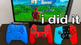 Every time i die i PLAY on another CONSOLE in Fortnite