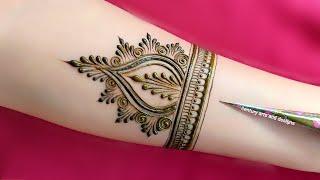 Easy stylish front hand mehndi design | new front hand mehndi | mehndi design | mehandi | mehndi .