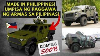 Made in Philippines! Lokal na defense company handa ng gumawa ng mga armored vehicles!