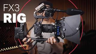 Sony FX3 Rig – Von A wie V-Mount-Akku, bis Z wie Matte-Box-Zubehör