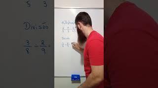 Multiplicação e divisão de frações