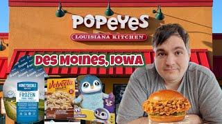 Craig Tries Popcorn Shrimp At Popeyes | Walmart Shopping And Craig Reads His Mail 