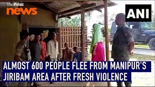 Around 600 people from Manipur’s Jiribam take shelter in Assam’s Cachar after fresh violence