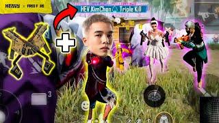 Kimchon Thể Hiện Kỹ Năng Dùng Vector Đôi 1 Cân 3 Cực Bá | HEAVY Free Fire