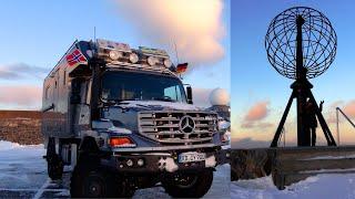 Zum Nordkap im Februar mit Cytros 4x4 Reisetruck - VideoGustav