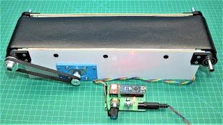 How to Make 2-Way Conveyor Belt System Using Stepper Motor & Arduino
