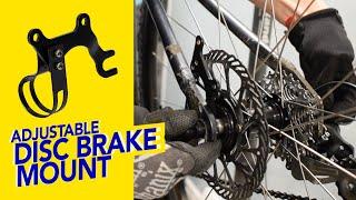 Converting to Disc Brakes: Adjustable Disc Brake Mount Holder