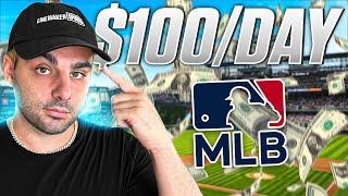 Make $100 A Day On MLB Bets With This Easy To Follow Sports Betting Strategy