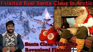 The Official Santa Claus village In Rovaniemi Finland 