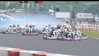 全日本カート選手権2024 FS-125 第1戦 決勝ヒート