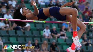 Vashti Cunningham clinches Olympic spot with high jump dominance at trials | NBC Sports