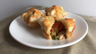 Mini Chicken Pot Pie 鸡肉派 | Purru Cooks