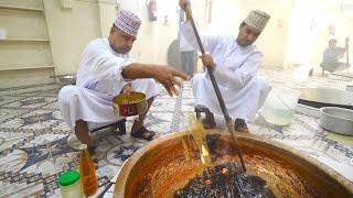 Omani HALWA FACTORY TOUR!! Making Oman's #1 SWEET in Nakhal, Oman!!