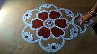 newyearspecial kolam 3*2  Bhoki rangoli sankranti chukala diyamuggulu thaipongal kolangal