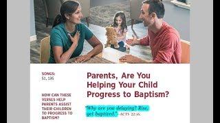 JW.ORG Jehovah’s Witnesses Child Baptism