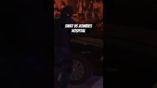 Swat vs zombies at hospital #gta #gta5swat #grandtheftauto #gta5 #gtav