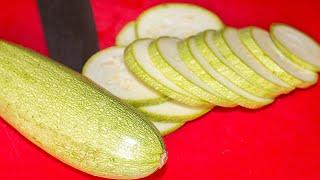 Vegetable Snack  Young Zucchini Salad in 5 Minutes  IrinaCooking