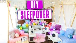 How to DIY a Sleepover!