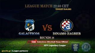 HFP BALKAN LEAGUE : DINAMO ZAGREB vs GALACTICOS (ROUND 26)