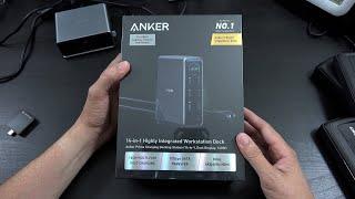 Anker Prime Charging Docking Station (14-in-1, Dual Display, 160W)