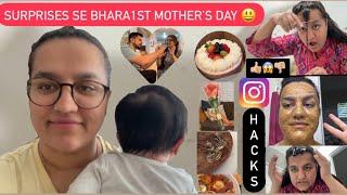 SURPRISES SE BHARA 1st MOTHER’S DAY || TRIED INSTAGRAM HACKS ||ROHINIDILAIK