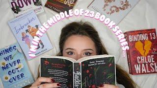 Finishing Series I'm in the middle of  *that was disappointing* - BOOKMAS DAY 6