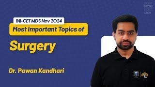 Most Important Topics of Surgery || Dr. Pawan Kandhari || Surgery